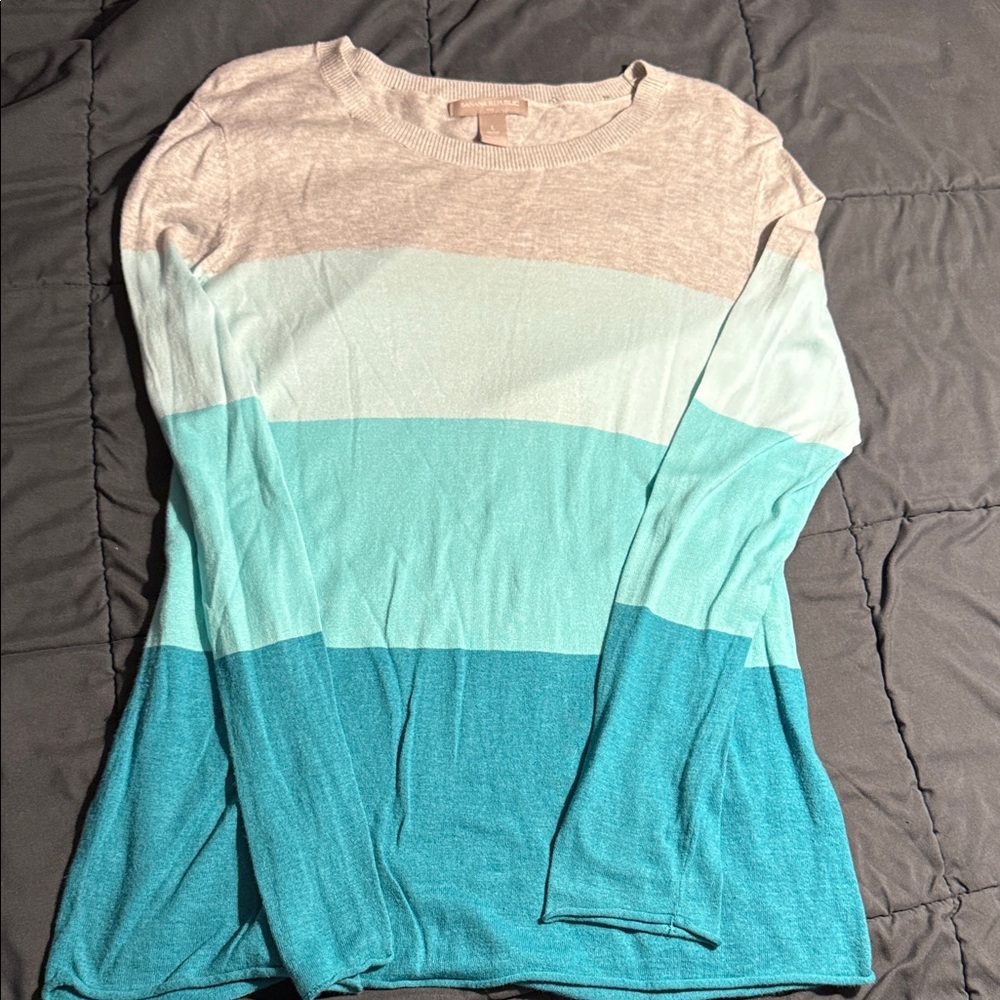 Banana Republic Multicolor Long Sleeve Top